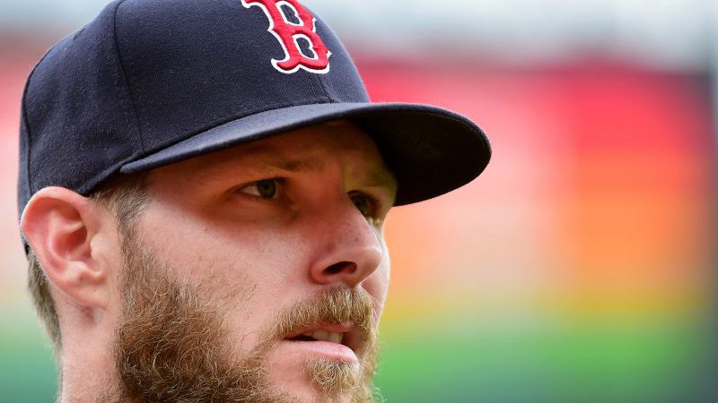 Red Sox pitcher Chris Sale