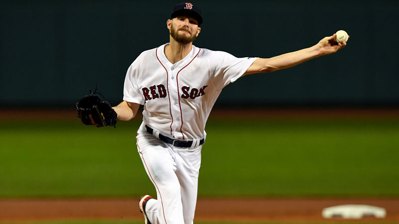 Boston Red Sox pitcher Chris Sale