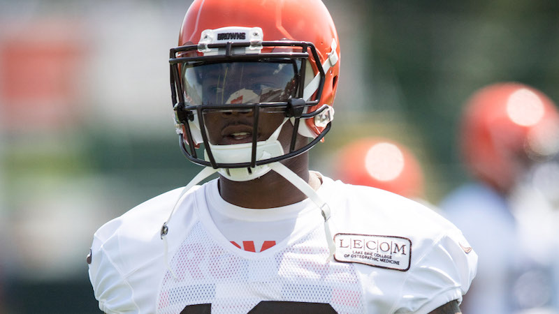 Wide receiver Corey Coleman