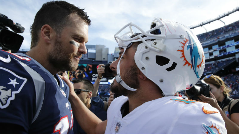 Dolphins wide receiver Danny Amendola