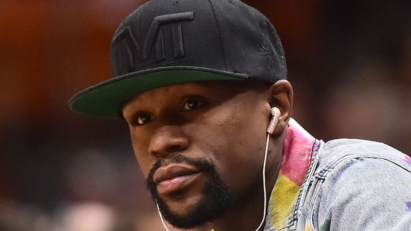 Boxer Floyd Mayweather Jr.