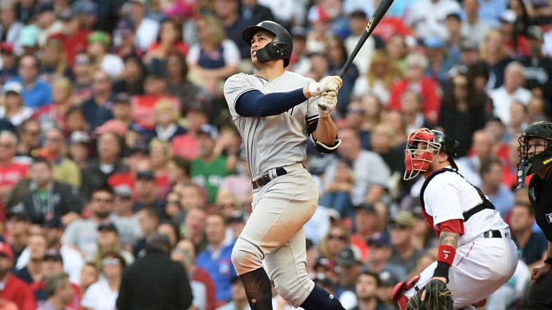 New York Yankees outfielder Giancarlo Stanton