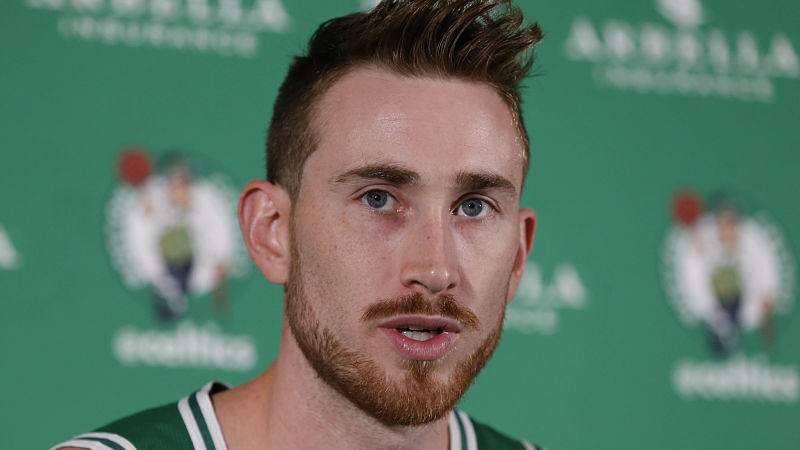 Boston Celtics forward Gordon Hayward