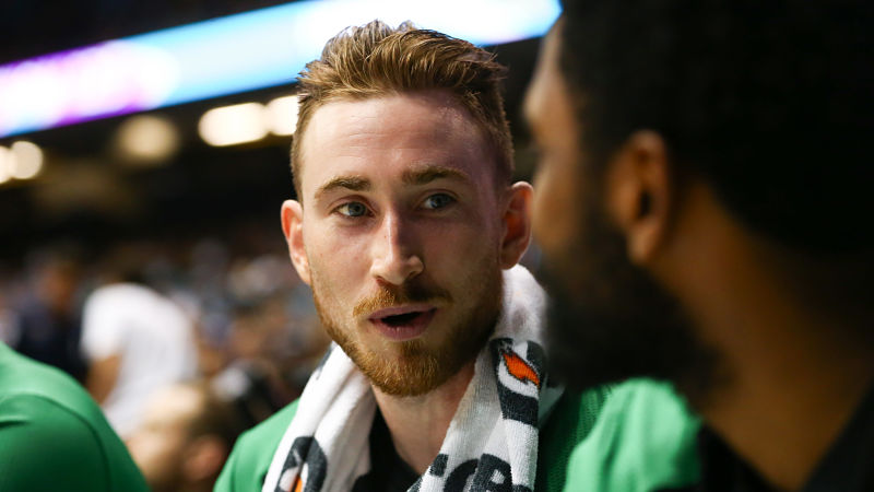 Boston Celtics forward Gordon Hayward