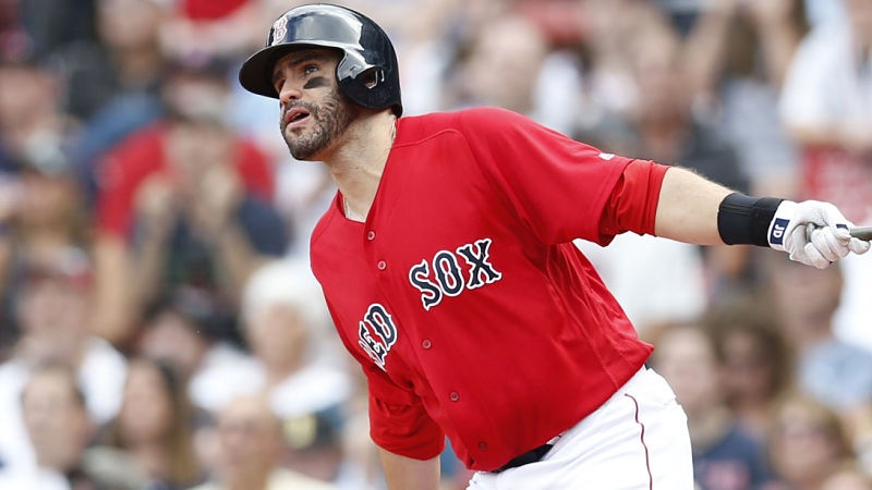 Boston Red Sox outfielder J.D. Martinez