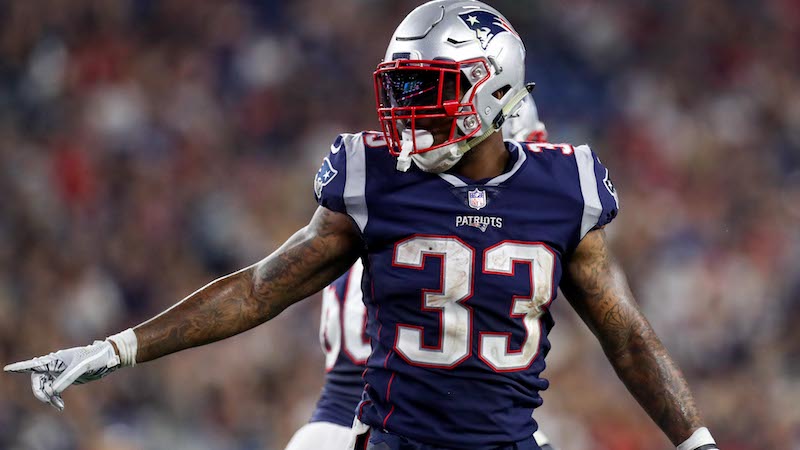 Patriots running back Jeremy Hill