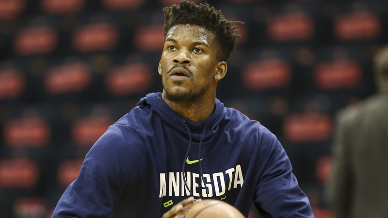 Wolves forward Jimmy Butler