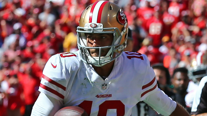 49ers quarterback Jimmy Garoppolo