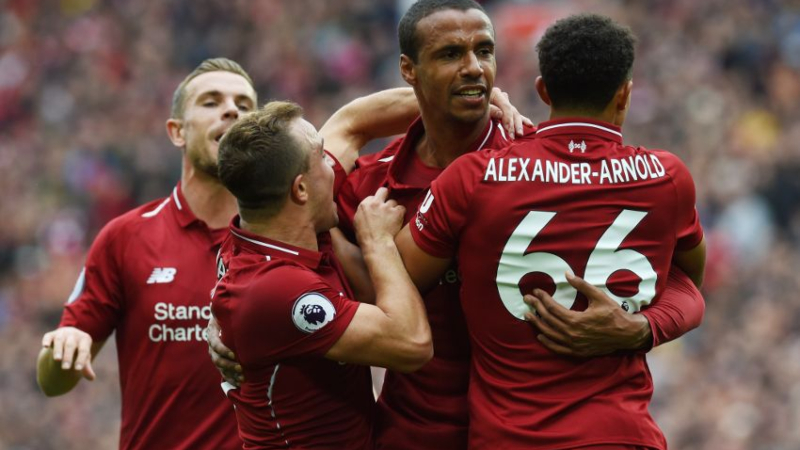 Liverpool defender Joel Matip