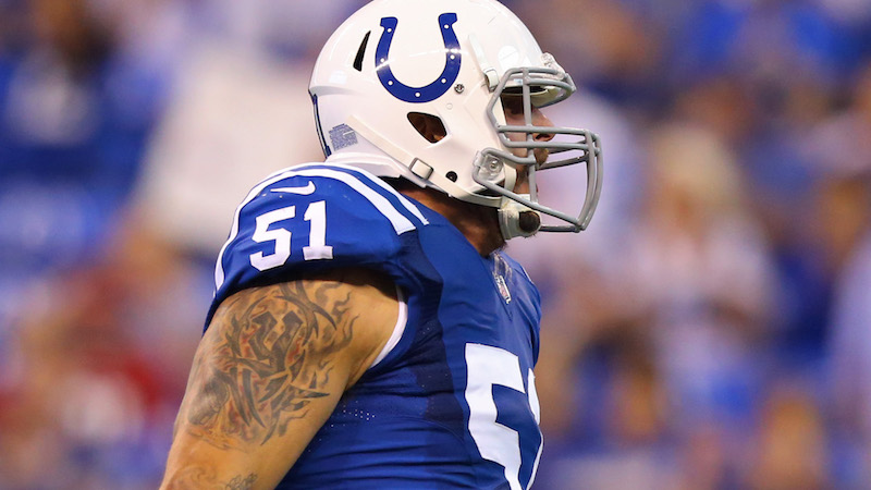 Patriots defensive end John Simon