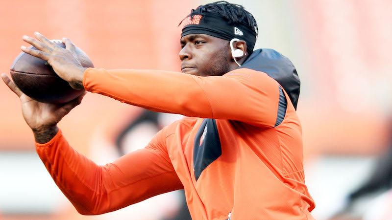 Patriots wide receiver Josh Gordon