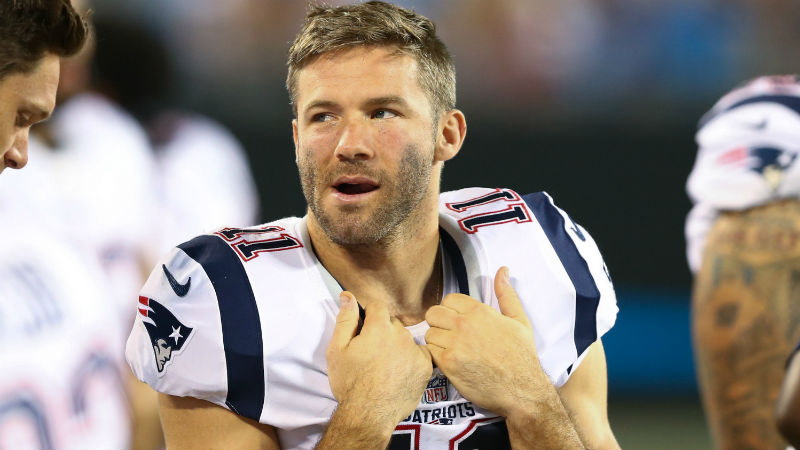 New England Patriots wide receiver Julian Edelman