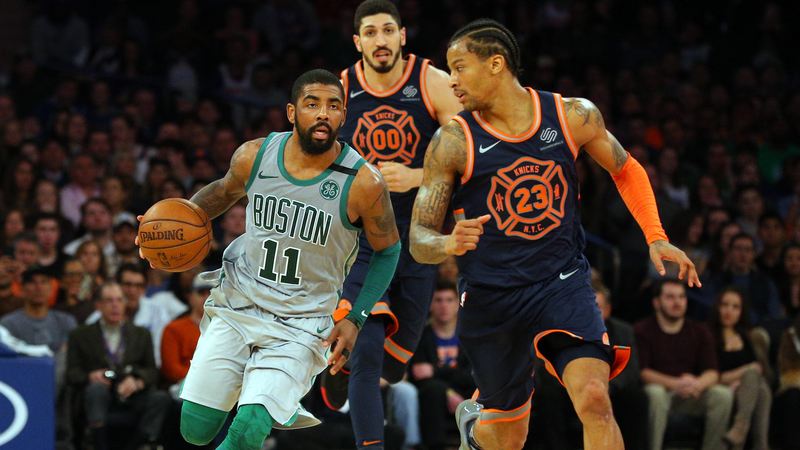 Celtics guard Kyrie Irving
