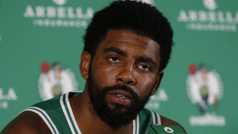 Celtics guard Kyrie Irving