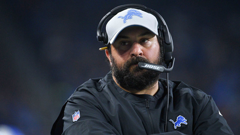 Detroit Lions head coach Matt Patricia