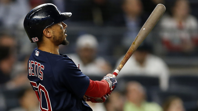 Boston Red Sox Designated Hitter Mookie Betts