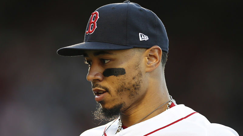 Boston Red Sox outfielder Mookie Betts