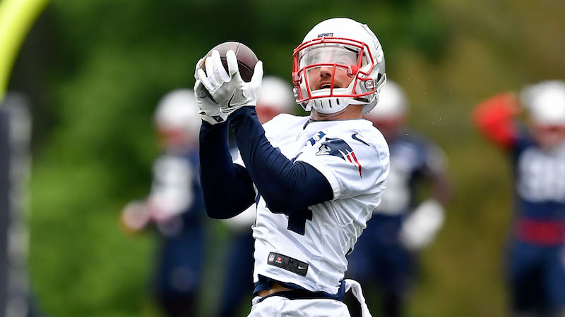 Patriots running back Rex Burkhead