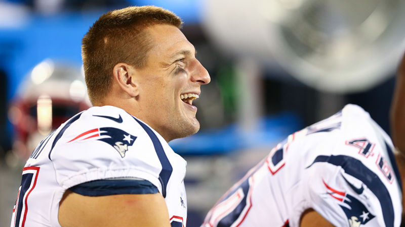 Former New England Patriots tight end Rob Gronkowski
