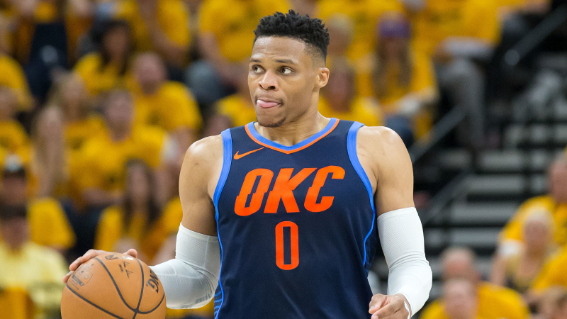 Thunder point guard Russell Westbrook