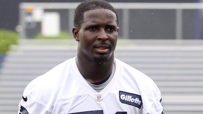 Patriots running back Sony Michel