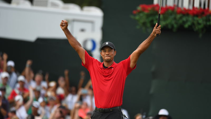 PGA golfer Tiger Woods