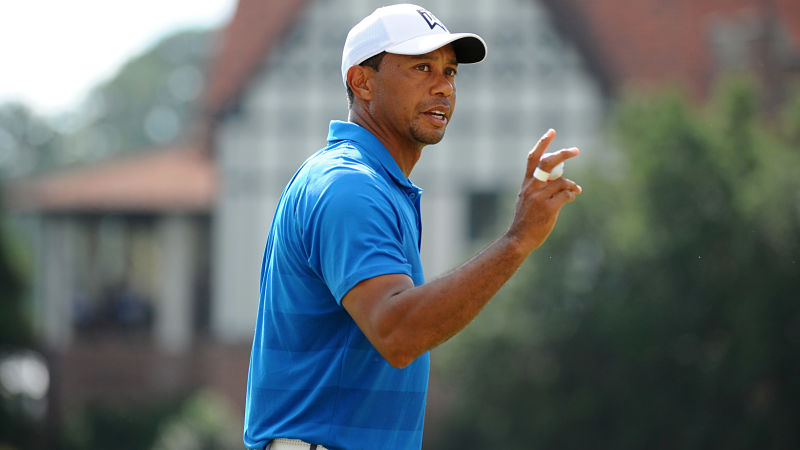 PGA golfer Tiger Woods