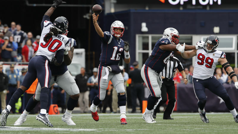 New England Patriots quarterback Tom Brady