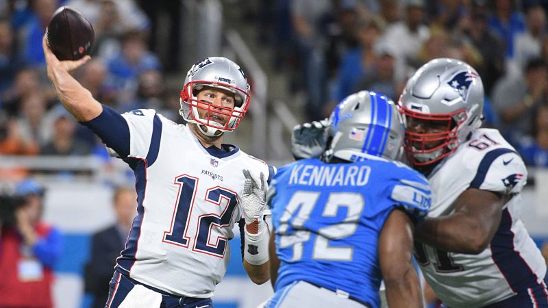 New England Patriots quarterback Tom Brady