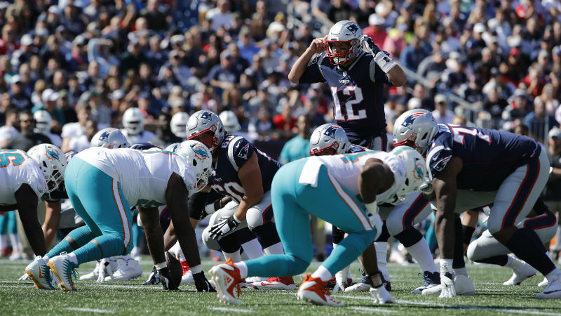New England Patriots quarterback Tom Brady