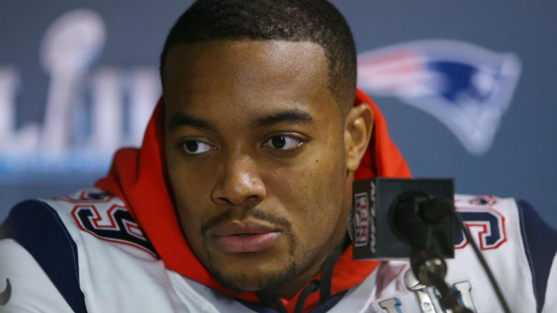 New England Patriots player Trey Flowers