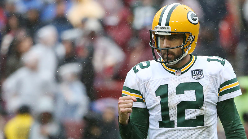 Green Bay Packers quarterback Aaron Rodgers