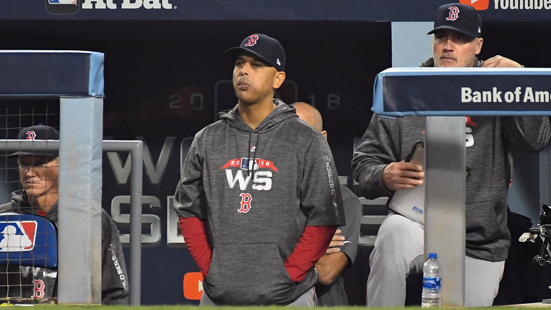 Boston Red Sox Manager Alex Cora