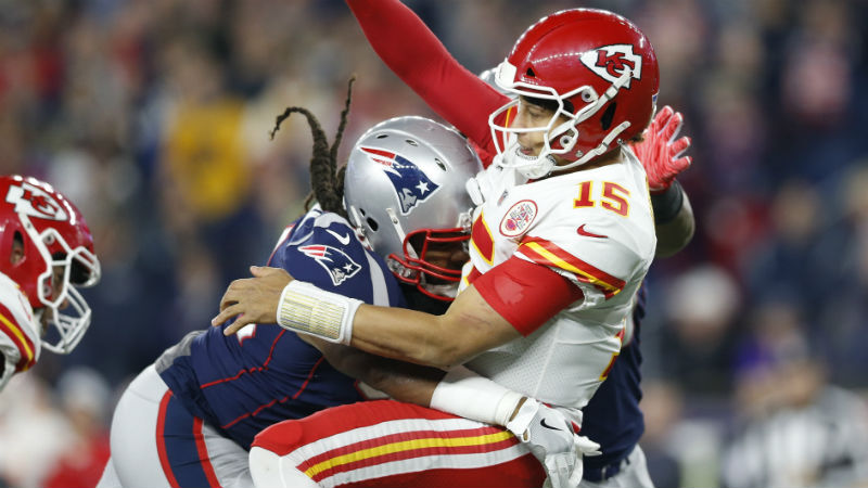 Kansas City Chiefs quarterback Patrick Mahomes