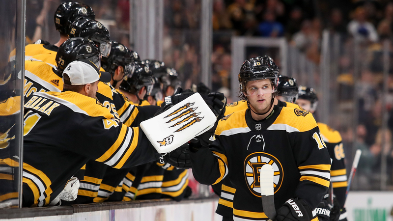 Boston Bruins Left Wing Anders Bjork