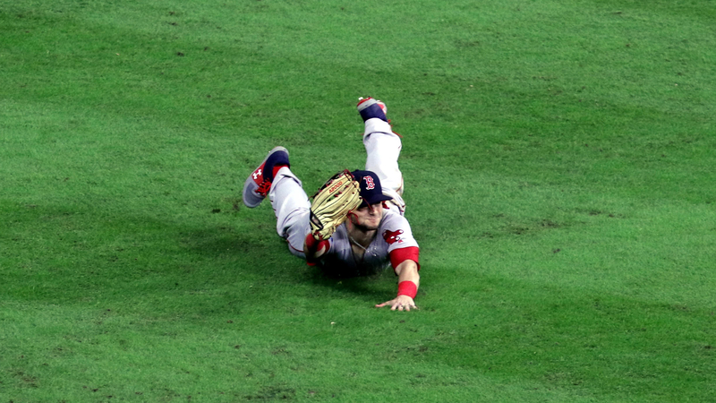 Red Sox outfielder Andrew Benintendi