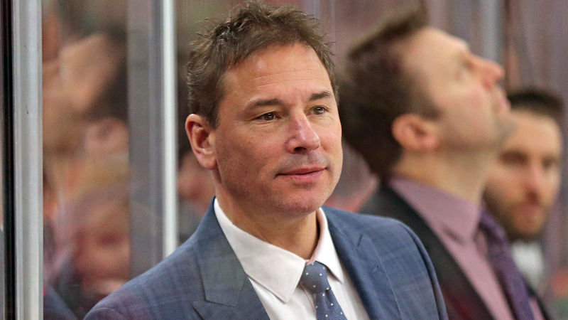 Boston Bruins head coach Bruce Cassidy