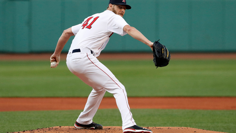 Boston Red Sox starting pitcher Chris Sale