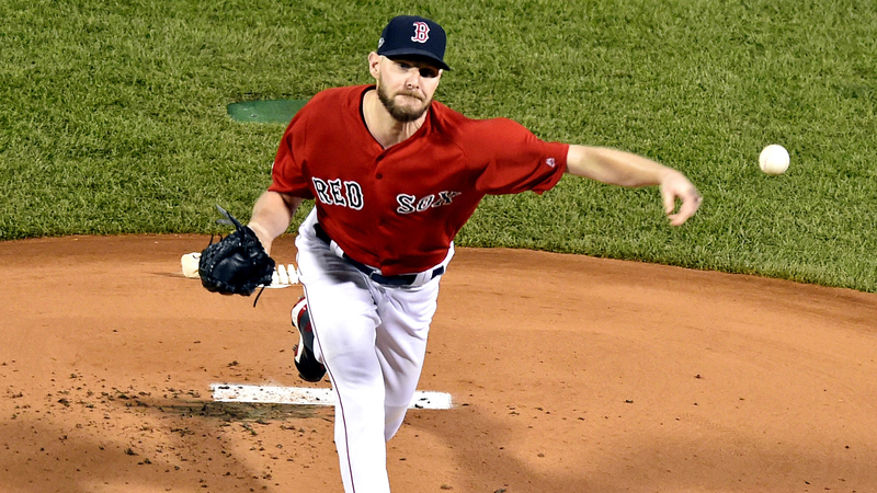 Boston Red Sox pitcher Chris Sale