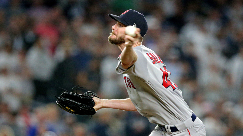 Boston Red Sox pitcher Chris Sale
