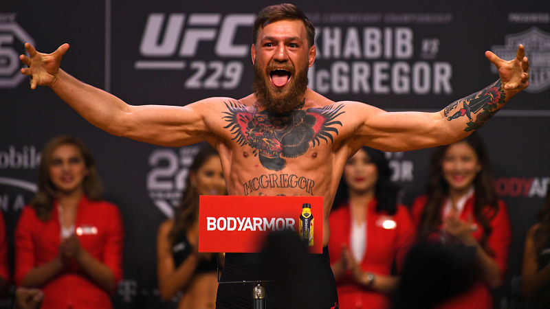 UFC fighter Conor McGregor