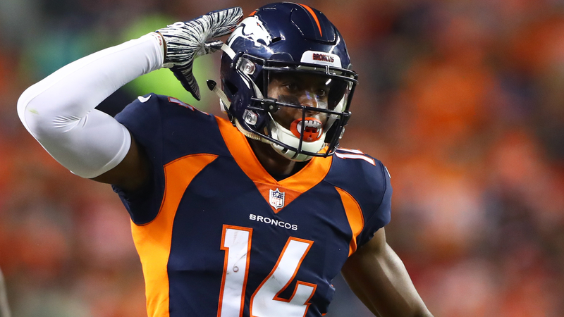 Broncos wide receiver Courtland Sutton
