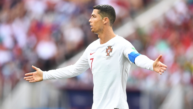 Portugal forward Cristiano Ronaldo