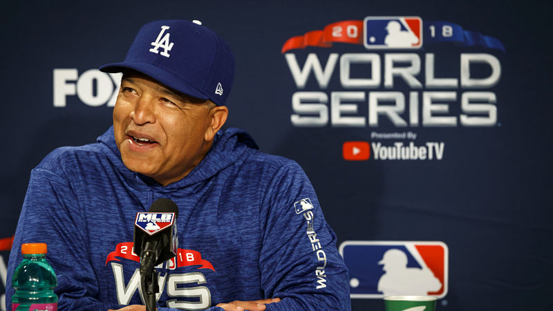 Los Angeles Dodgers manager Dave Roberts