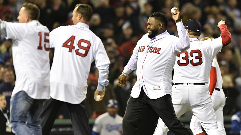 Former Boston Red Sox designated hitter David Ortiz