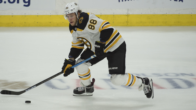 Boston Bruins Right Wing David Pastrnak