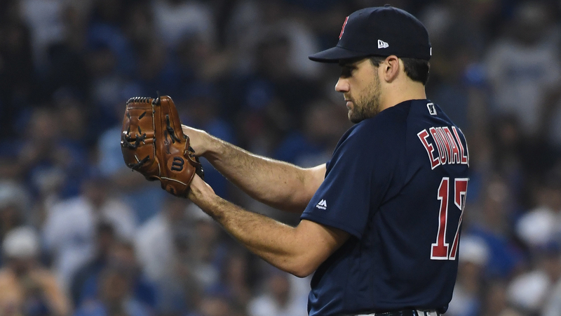 Boston Red Sox Pitcher Nathan Eovaldi