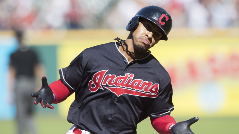 Cleveland Indians shortstop Francisco Lindor