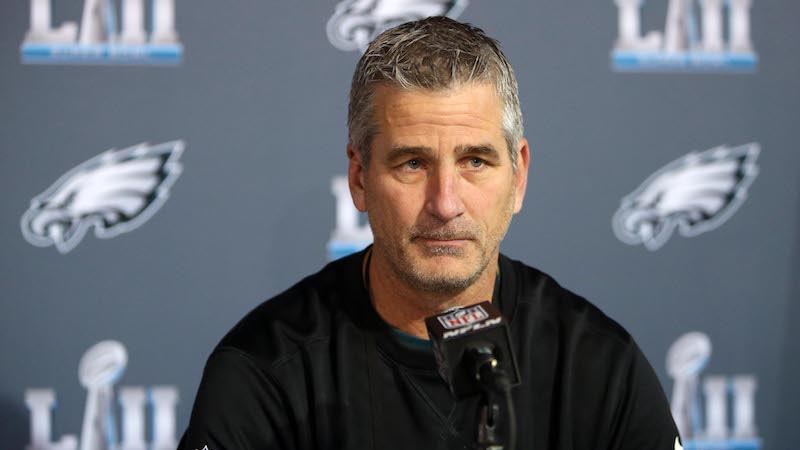Colts head coach Frank Reich