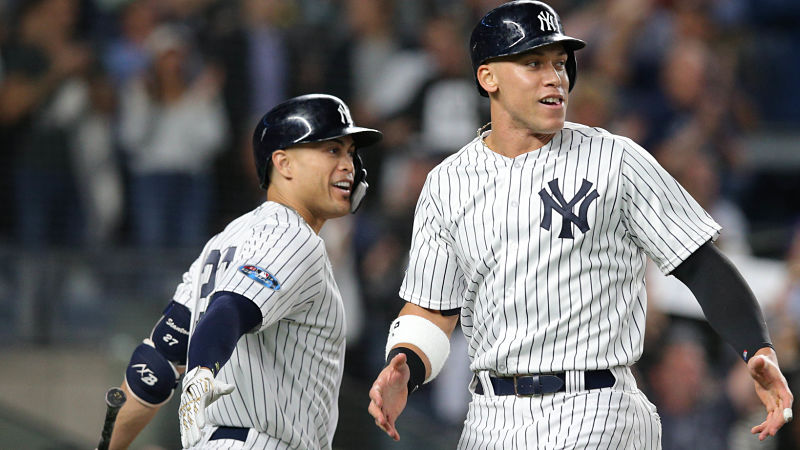 Giancarlo Stanton, Aaron Judge